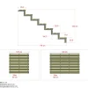 PLUS 7 TRIN TERRASSETRAPPE 1800 X 1220 MM