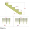 PLUS 5 TRIN TERRASSETRAPPE 1800 X 880 MM
