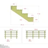 PLUS 4 TRIN TERRASSETRAPPE 1800 X 710 MM