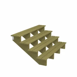 PLUS 4 TRIN TERRASSETRAPPE 1800 X 710 MM