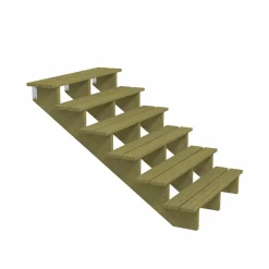 PLUS 6 TRIN TERRASSETRAPPE 1200 X 1050 MM