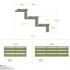PLUS 3 TRIN TERRASSETRAPPE 1800 X 540 MM