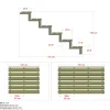 PLUS 6 TRIN TERRASSETRAPPE 1200 X 1050 MM