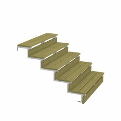 PLUS 5 TRIN TERRASSETRAPPE 1200 X 880 MM