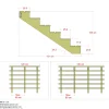 PLUS 6 TRIN TERRASSETRAPPE 1800 X 1050 MM
