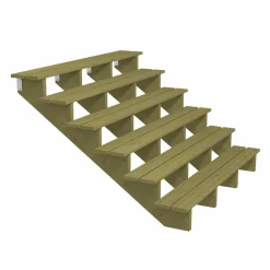 PLUS 6 TRIN TERRASSETRAPPE 1800 X 1050 MM