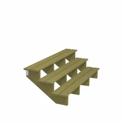 PLUS 3 TRIN TERRASSETRAPPE 1800 X 540 MM