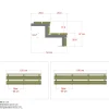 PLUS 2 TRIN TERRASSETRAPPE 1800 X 370 MM