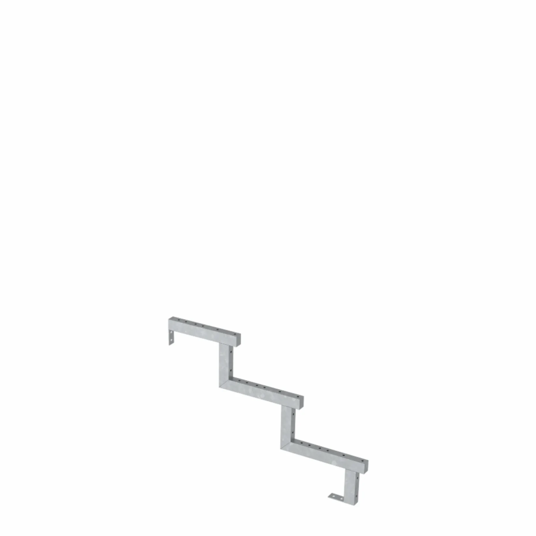 PLUS 3 TRIN TERRASSETRAPPE 1200 X 540 MM