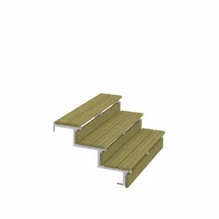 PLUS 3 TRIN TERRASSETRAPPE 1200 X 540 MM