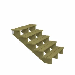 PLUS 5 TRIN TERRASSETRAPPE 1200 X 880 MM