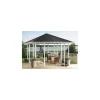PLUS ÅBEN NATUR/SORT PAVILLON 9,85 M2