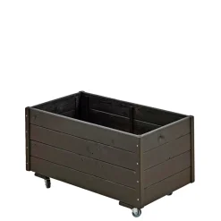 PLUS BLOMSTERKASSE SORT 47 X 48 X 88 CM