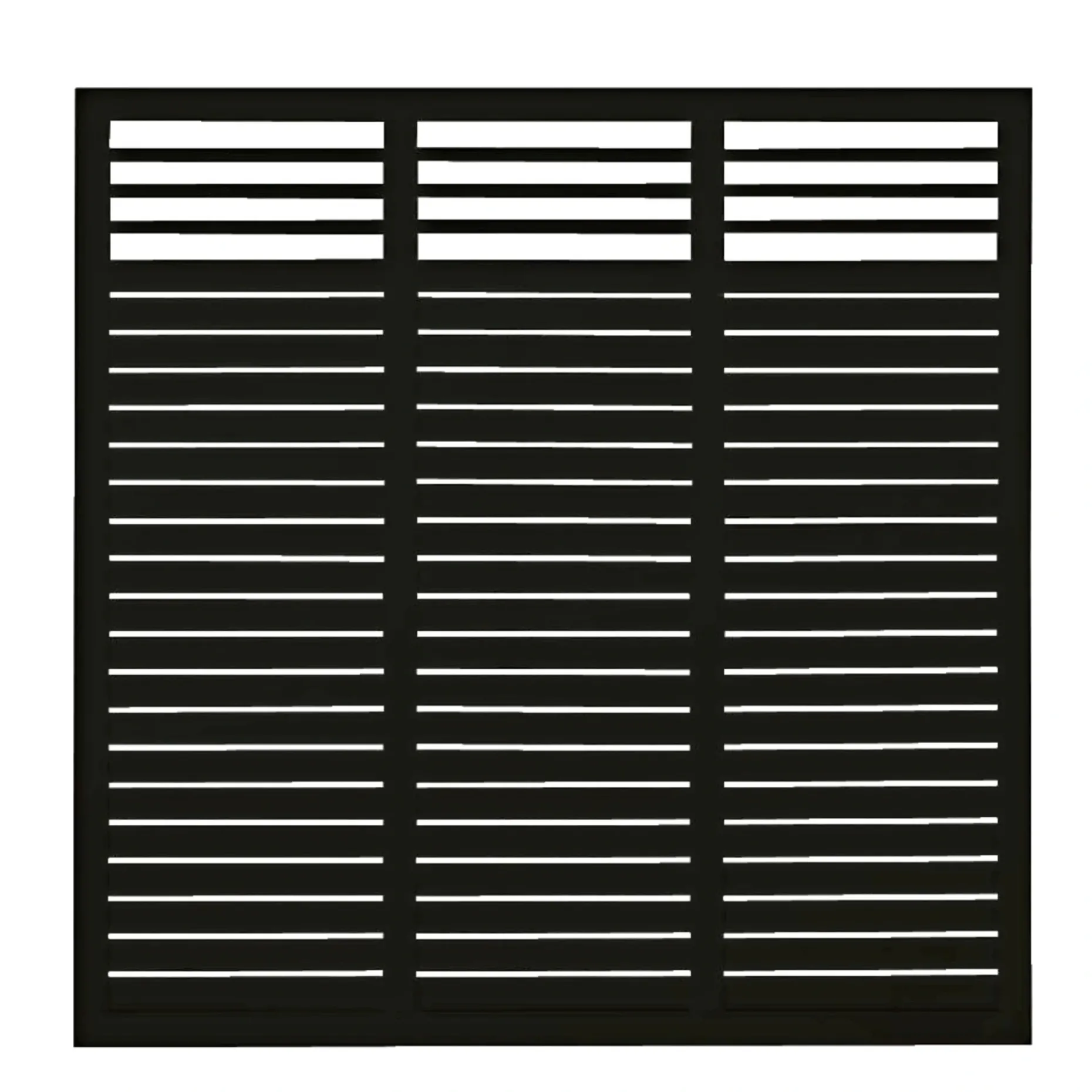 PLUS DECORA HEGN FUNGICIDBEHANDLET & GRUNDMALET 2 GANGE SORT 180 X 180 CM