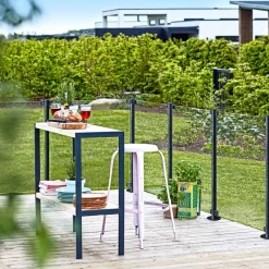 PLUS GLASHEGN HÆRDET KLART 90 X 91 X 90 X 0.80 CM