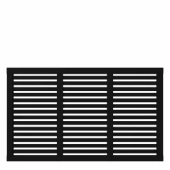 PLUS HEGN FUNGICIDBEHANDLET OG GRUNDMALET SORT 180 X 107 CM