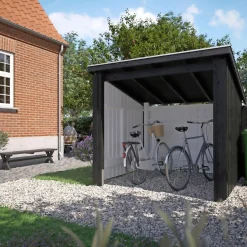 PLUS NORDIC 1 MODUL ÅBEN STANDARD CYKELSKUR 5 M²