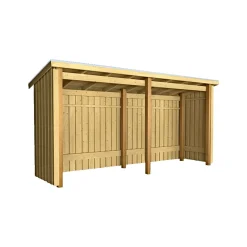 PLUS NORDIC 2-MODUL INKL. TAGPAP/ALULISTER MULTIHAVEHUS 4,7 M2