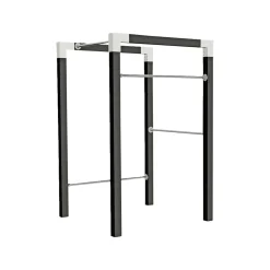 PLUS OUTDOOR FITNESSSTATIV 220 X 138 X 138 CM SORT