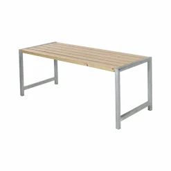 PLUS PLANKEBORD GYLDENBRUN NÅLETRÆ / STÅL