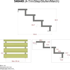 PLUS TRAPPEVANGE 30 X 680 MM
