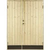 PLUS VIBO UDHUSDØRE DOBBELT UDHUSDØR 105 X 1278 X 1878 MM HØJRE