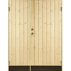PLUS VIBO UDHUSDØRE DOBBELT UDHUSDØR 105 X 1278 X 1978 MM HØJRE
