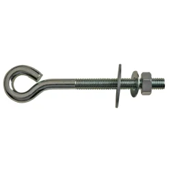 PN BESLAG ØJEBOLT M10X132 MM ELFORZINKET 1 STK