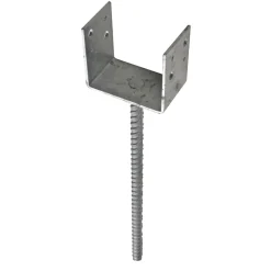 PN BESLAG STOLPEBÆRER 101X90X400 MM VARMGALVANISERET