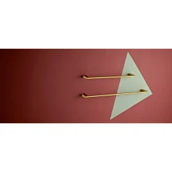 PRESSALIT STYLE HÅNDKLÆDESTANG BØRSTET MESSING 61 CM