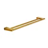 PRESSALIT STYLE HÅNDKLÆDESTANG BØRSTET MESSING 61 CM