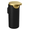 PRESSALIT STYLE SÆBEDISPENSER BØRSTET MESSING/SORT