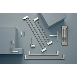 PRESSALIT STYLE TOILETPAPIRHOLDER BØRSTET STÅL