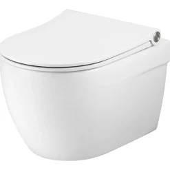 PRESSALIT SWAY D2 TOILETSÆDE, RIMLESS VÆGHÆNGT TOILET