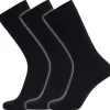 PROACTIVE SPORT 451-75-09, 3-PAK STRØMPE SORT 40-46