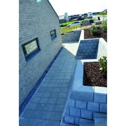 RBR ROYAL STØTTEMUR 18.80 X 30 X 25 CM GRÅ