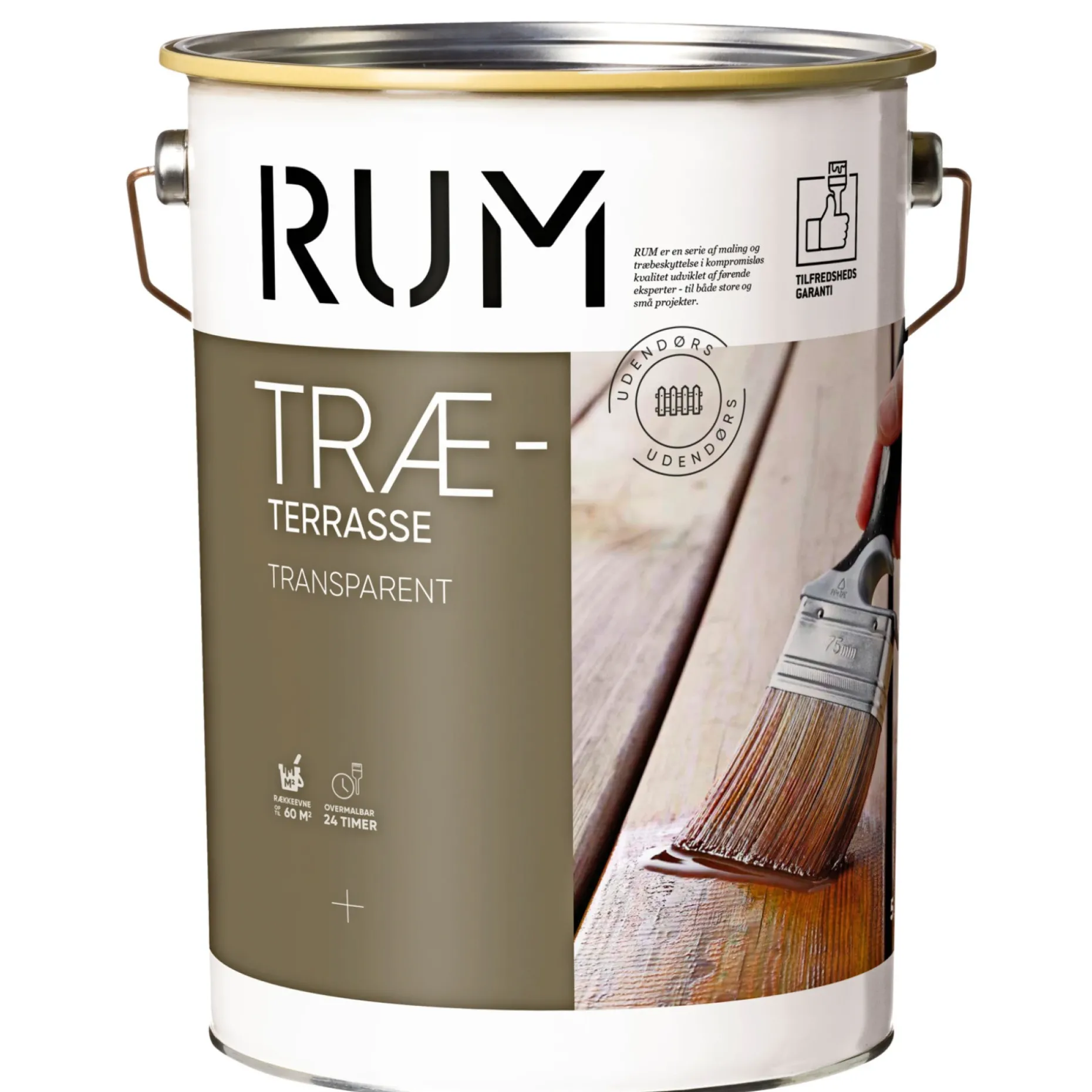 RUM TRÆ TERRASSEOLIE 5 L TEAK