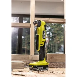 RYOBI ONE+ RAD18C-0 VINKEL BORE/SKRUEMASKINE AKKU UDEN BATTERI OG LADER