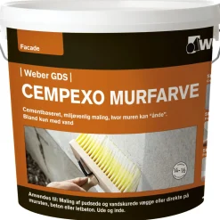 SAINT-GOBAIN WEBER CEMPEXO FACADEMALING HVID 10 KG
