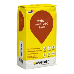 SAINT-GOBAIN WEBER MULTI 280 REPARATIONSMØRTEL HVID 18 KG