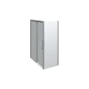 SCANBAD CLASSIC SKYDEDØR KROM/KLAR 140 X 200 X 80 CM