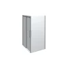 SCANBAD DELUXE SKYDEDØR KROM/KLAR 120 X 200 X 100 CM