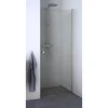 SCANBAD FLEXI MAT ALU PROFIL, 1 STK. BRUSEDØR KLAR GLAS 79 CM