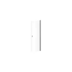 SCANBAD FLEXI MAT ALU PROFIL, 1 STK. BRUSEDØR 64 CM KLART GLAS