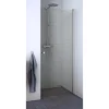 SCANBAD FLEXI MAT ALU PROFIL, 1 STK. BRUSEDØR KLAR GLAS 69 CM