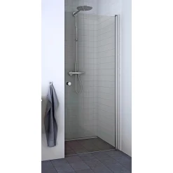 SCANBAD FLEXI MAT ALU PROFIL, 1 STK. BRUSEDØR KLAR GLAS 69 CM