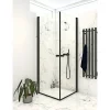 SCANBAD FLEXI SORT PROFIL, 1 STK. BRUSEDØR KLAR GLAS 89 CM