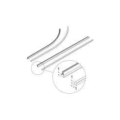 SCANBAD MATCH GULVPROFILSÆT 100 CM