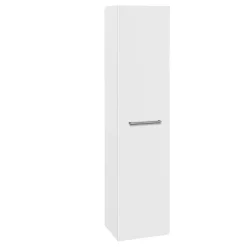 SCANBAD MULTO HØJSKAB HØJREHÆNGSLET HVID MAT 40 X 175 CM