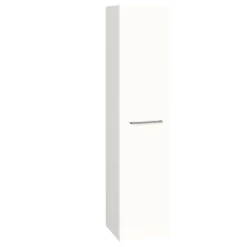 SCANBAD MULTO HØJSKAB HØJREHÆNGSLET HVID HØJGLANS 40 X 175 CM